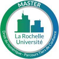 Logo du Master Droit du numérique de l'université de La Rochelle