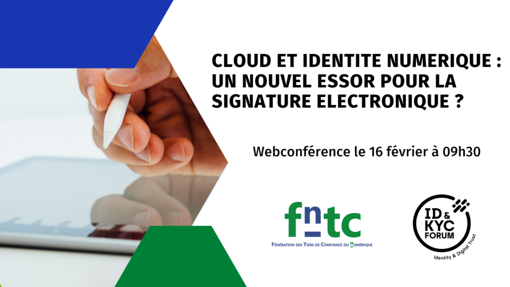 Webconférence du 16 février sur la signature électronique