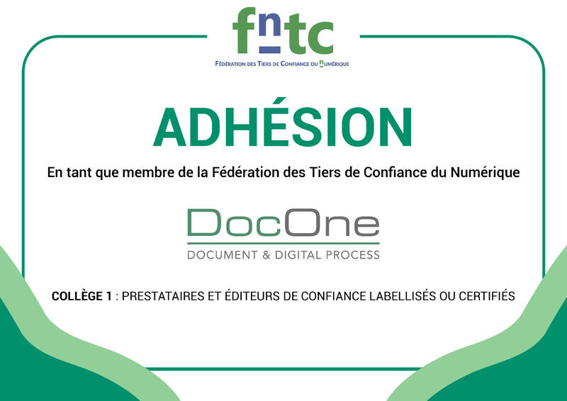 DocOne rejoint la FnTC