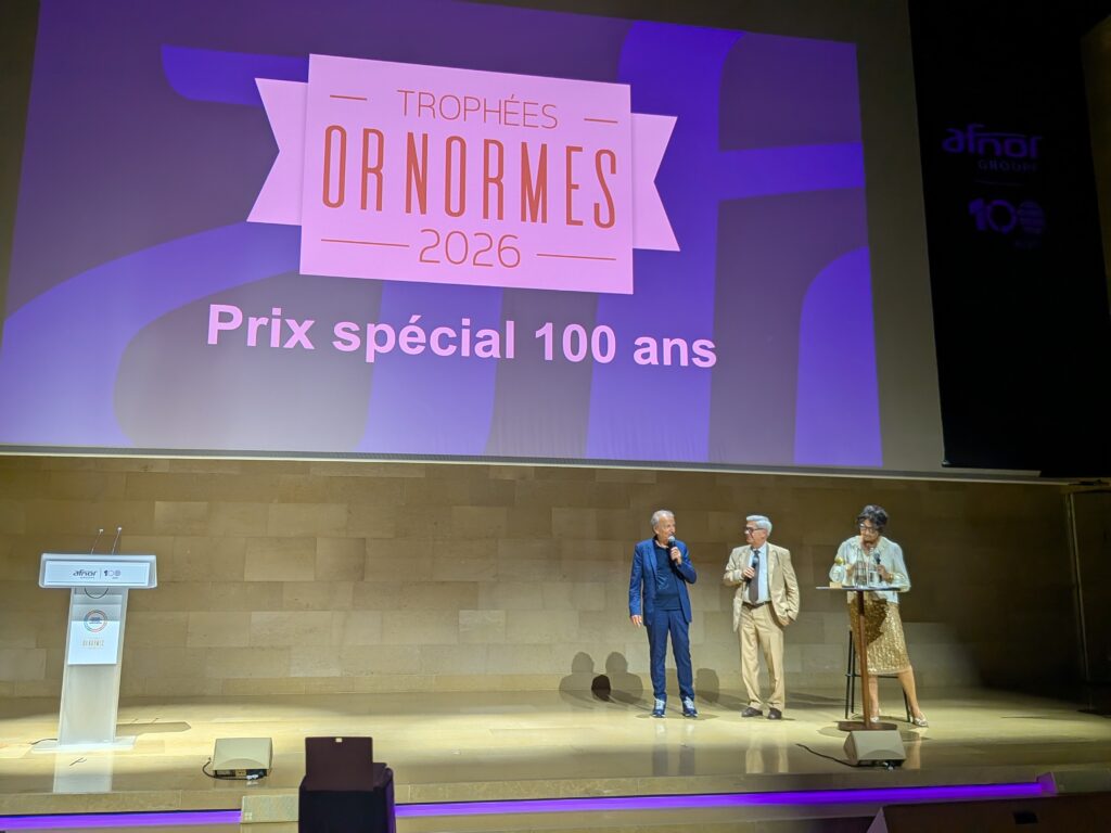 La FnTC reçoit le « Prix Spécial des 100 ans » de l&rsquo;AFNOR
