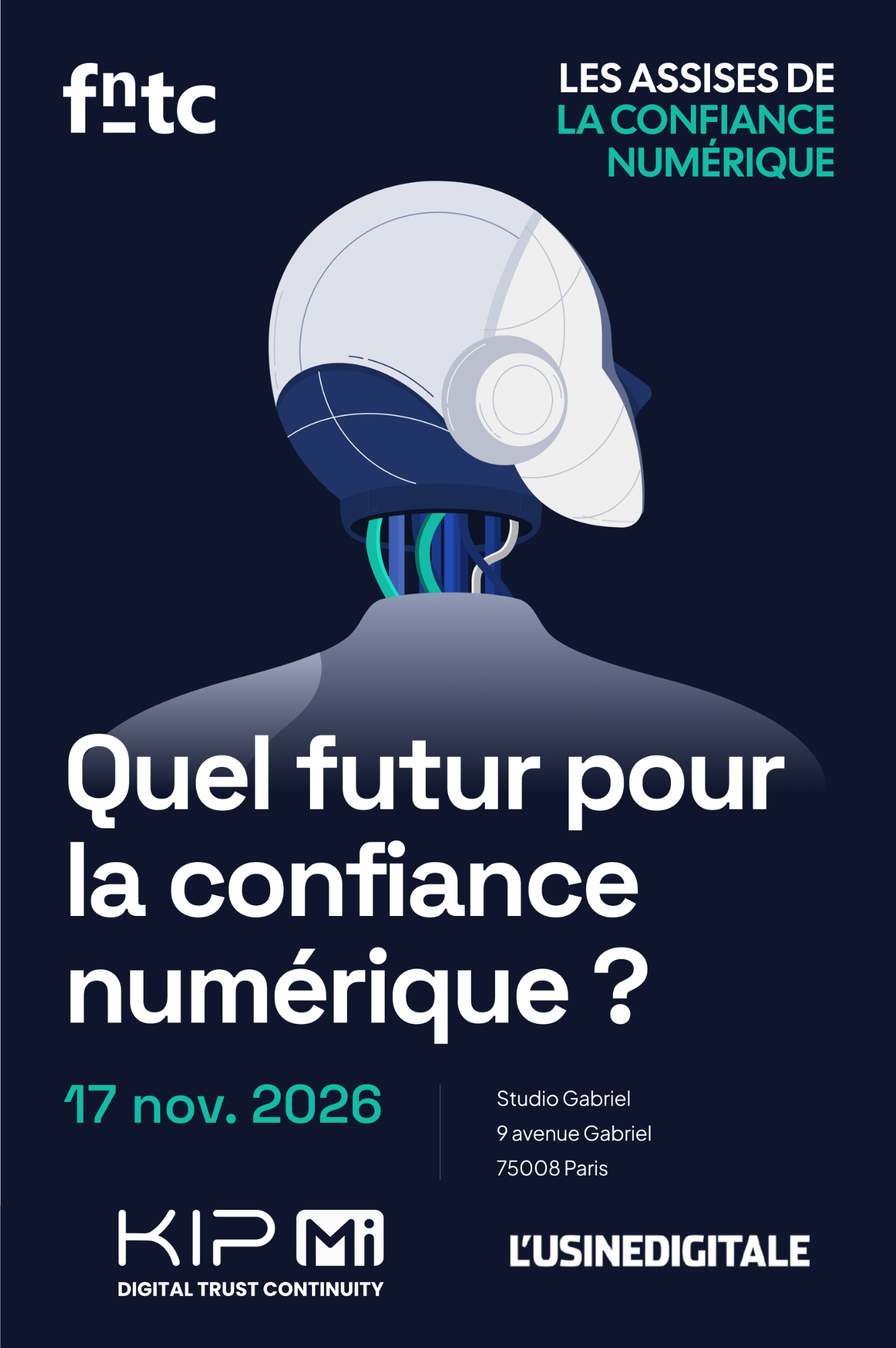 Affiche Assises de la confiance numérique 2026