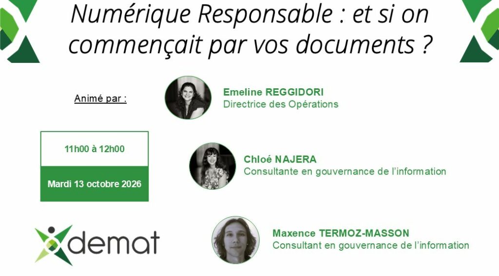 Numérique responsable : et si on commençait par vos documents ?